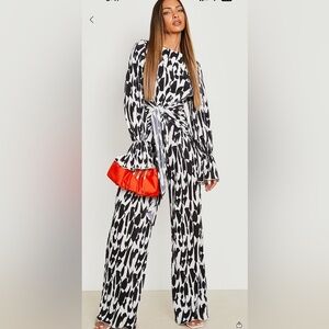 Semi Formal, backless romper.